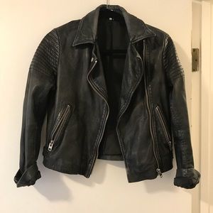 Topshop Leather Jacket